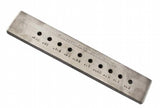 Tungsten Carbide Wire Drawplate for Jewelry Making Round Shape