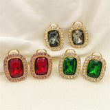 Vintage Square Senior Ear Clip for Women