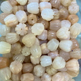 10x10mm Naturl Stone Bead Flower Shape High Quality Gemstone Bead
