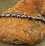 Long Pearl Necklace Peacock Freshwater Pearl Jewelry Gift