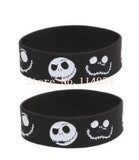 2 PCS Nightmare Before Christmas Wristband Silicone Bracelets H-100