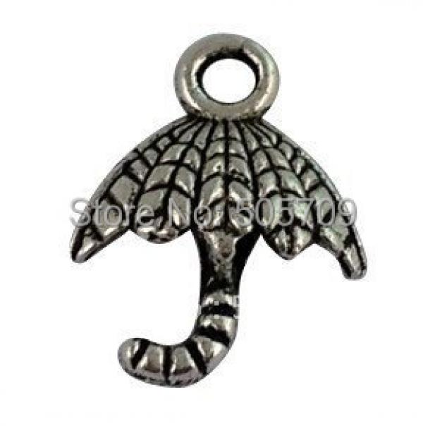 480Pcs Tibetan Silver Beach Umbrella Charms Lot