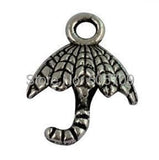 480Pcs Tibetan Silver Beach Umbrella Charms Lot