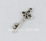 Tibetan Silver Hairpin Charms Set of 240