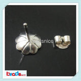 Vintage Silver 925 Stud Earrings with Earring Backs