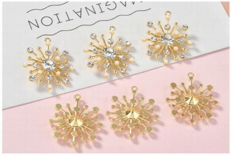 Alloy Floating Locket Charms Beads Decor DIY Jewelry Accessory