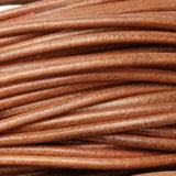 2m/lot Natural Cow Leather Cord Bracelet Necklace Findings