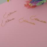 Personalized Name Drop Earrings, Custom Name Earrings