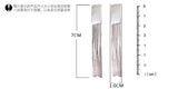 925 Silver Long Earrings Lovely Christmas Gift Women Jewelry