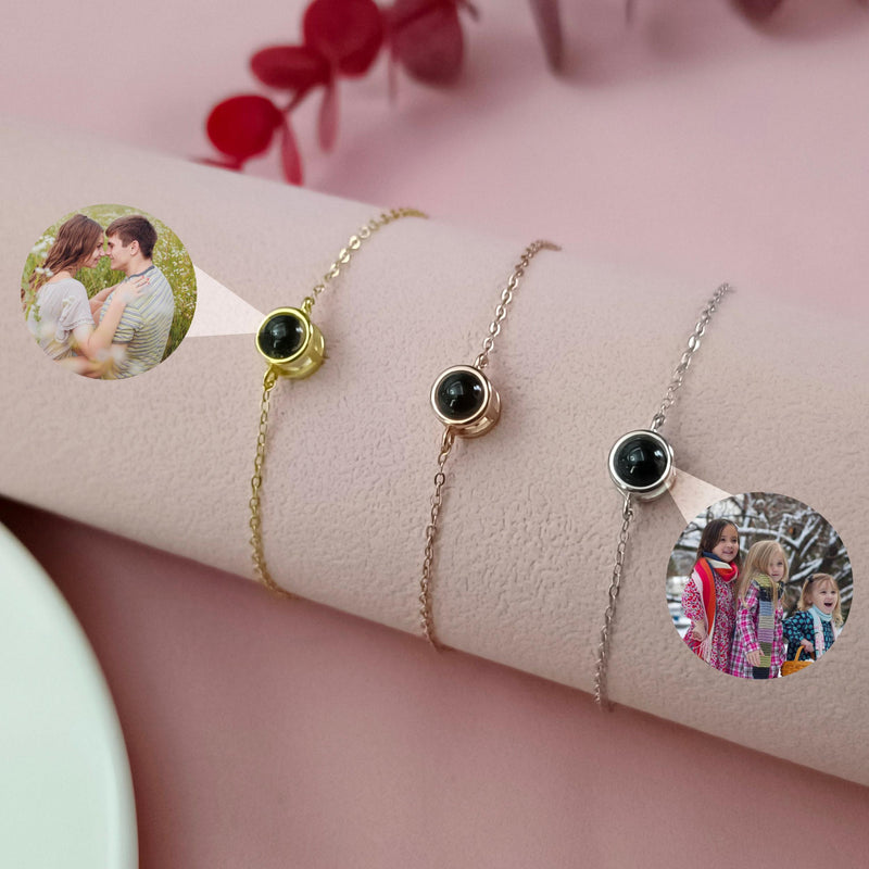 Photo Projection Bracelet - Memorial Gift - Christmas For Women