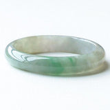 Natural Burmese Jadeite Light Green Princess Bracelet