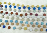Natural Quartz Titanium Round Hematite Loose Beads 15.5 inch