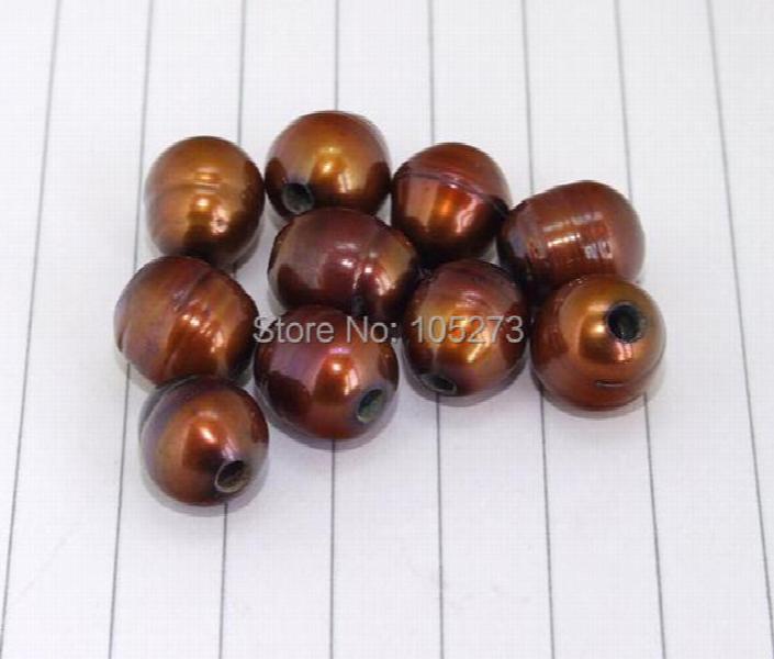 Rare 3mm Coffee Freshwater Cultured Pearl Loose Beads