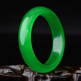Zheru Jewelry Green Chalcedony Bracelet for Mother to Girlfriend