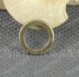 200pcs Antique Bronze 14MM Circle - Trumpet Charms Pendants