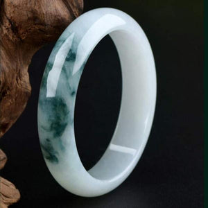 Natural Burmese Jade Bracelet Princess Jewelry Gift for Mother