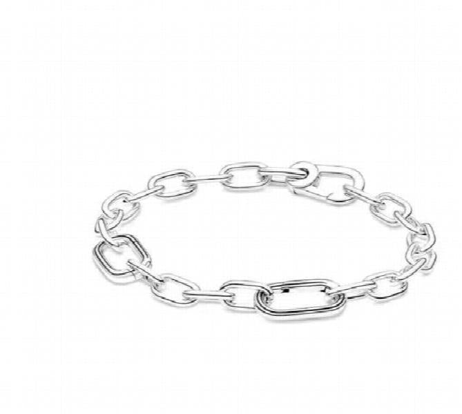 925 Sterling Silver Pan Bracelet with Knots