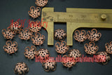 High Rose DIY Findings 10mm Flower Receptacle 100pc/lot