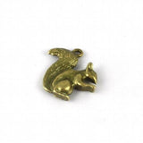 60PCS Bronze Squirrel Charm A20244B