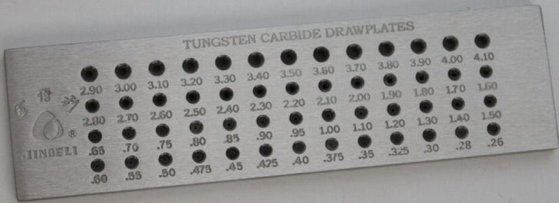 Tungsten Carbide Drawplate 4.0mm Jewelry Tools