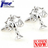 Elegant Scale Cufflink Cuff Link Set