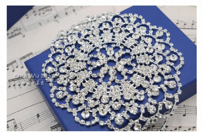 Rhinestone Married Hand Bracelet Wedding Jewelry Accessories Armlet Chain