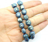 Quartz Crystal Hematite Craft Beads Pendant Jewelry 15''