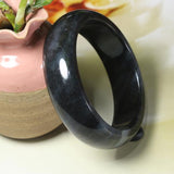 Natural Hetian Jade Princess Bangle 54-64mm, Gift