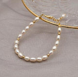 Baroque Freshwater Pearl Bracelet for Lady Wedding Party Gift