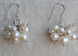 Freshwater Pearl Dangle Earrings Wedding Birthday Women Gift