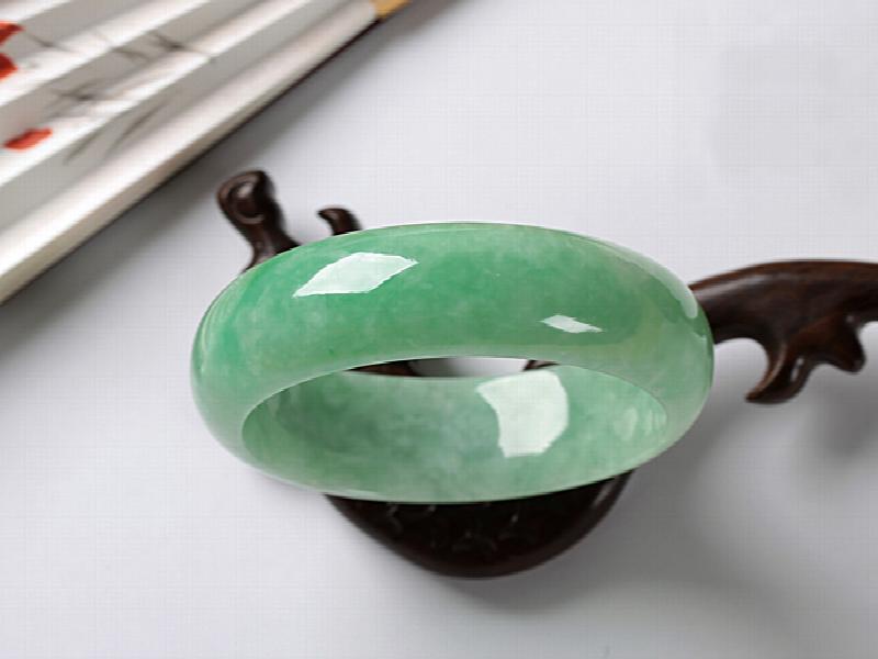 Natural Burma Jade Princess Bracelet Gift