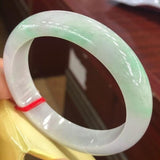 Burmese Jadeite 54-64mm Bangle Princess Jewelry Gift