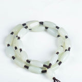 Genuine Hetian Jade Pendant Necklace Rope Chain Jade Jewelry