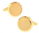 Personalized Men's French Cufflinks - Laser Engraved