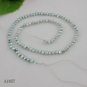 3-4mm Light Freshwater Pearl Loose Beads String