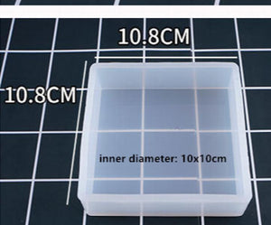 Translucent Silicone Mold For Jewelry Making, UV Epoxy Resin Craft