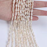 Baroque Pearl Strands Natural 4-5mm Loose Keshi Pearl