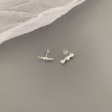 925 Sterling Silver Candy Ear Earrings For Christmas Gift Wedding