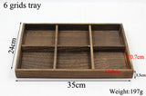 Vintage Wooden Jewelry Tray Organizer Storage Plate