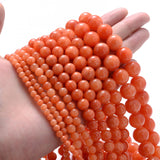 Chalcedony Jades Natural Stone Beads for DIY Jewelry Making 4/6/8/10/12mm