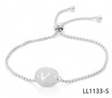 Silver Red Bangle Bracelet Jewelry