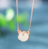 Panda Pendant Jewelry Set - S925 Sterling Silver Plated