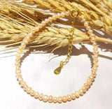 Mini Freshwater Pearl Bracelet 925 Silver Clasp Lovely Gift