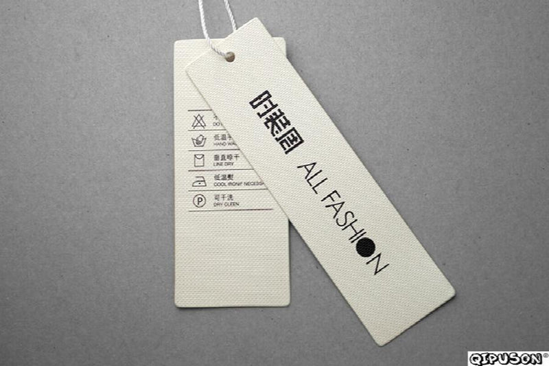 Garment Tags Hangtag Clothing Labels Sticker Packaging Jewelry Tags