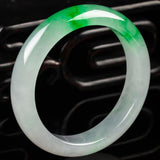 Zheru Jade Two-Tone Bracelet - Elegant Jewelry for Women