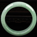 Zheru Jewelry Green Burmese Jadeite 54-64mm Bracelet