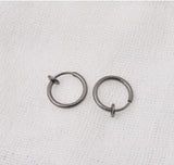 50 PCS 13mm Metal Copper Ear Clip Hook Earring Wires DIY Jewelry 8 Colors