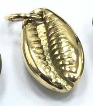 4pcs Stainless Steel Shell Pendant Charms DIYJewelry Sea Items