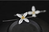 Flower 925 Sterling Silver Stud Earrings for Women Hot Sell