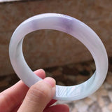 Burmese Jadeite Light Purple Bracelet Princess Jewelry